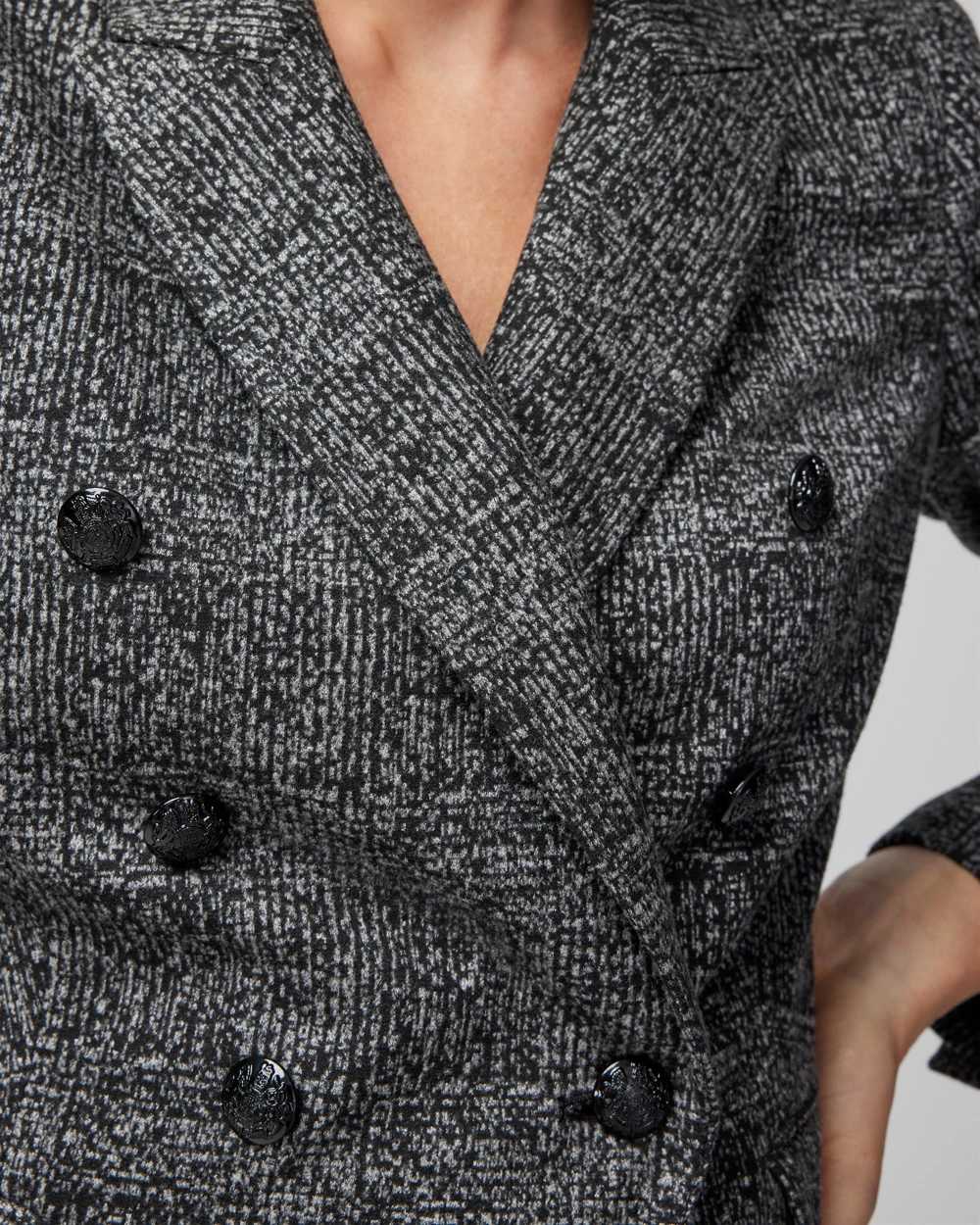 WHBM Knit Plaid Studio Blazer White House Black Market